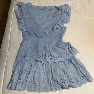 Ruffle Mini Dress
